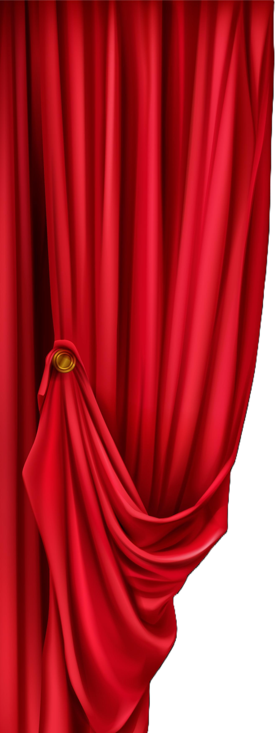Theathervorhang rot rechts